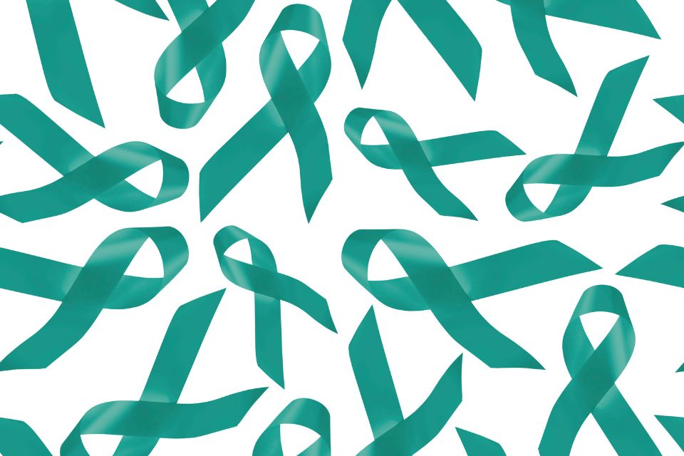 cervical cancer awareness ribbons